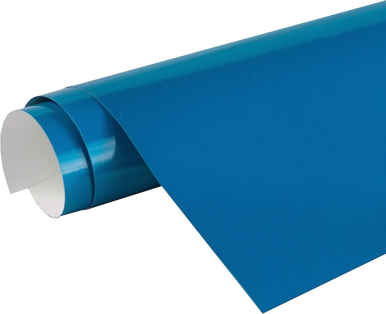 Picniva Roll of Repositionable Adhesive-Backed Vinyl for Craft Cutters, Punches and Vinyl Sign Cutters